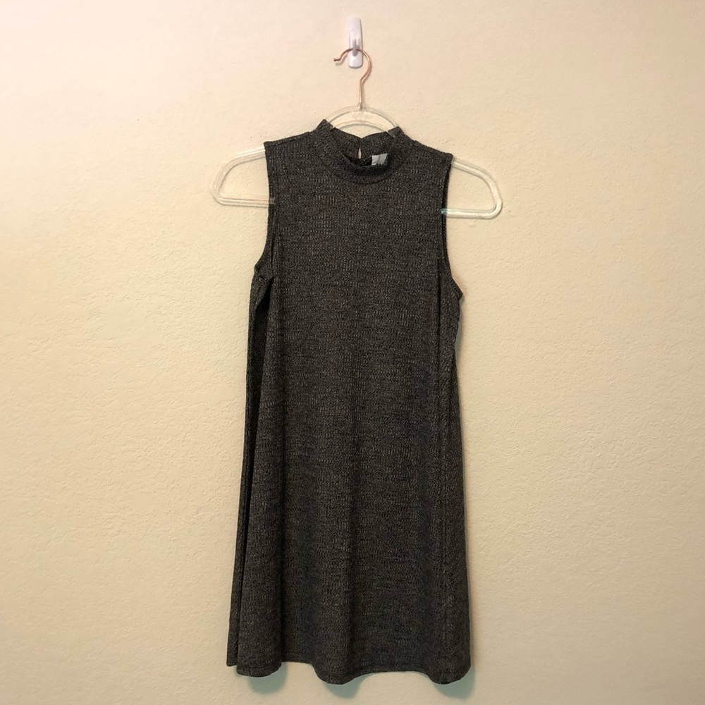 Olive & Oak Dress Mockneck Ribbed Swing New NWT S
